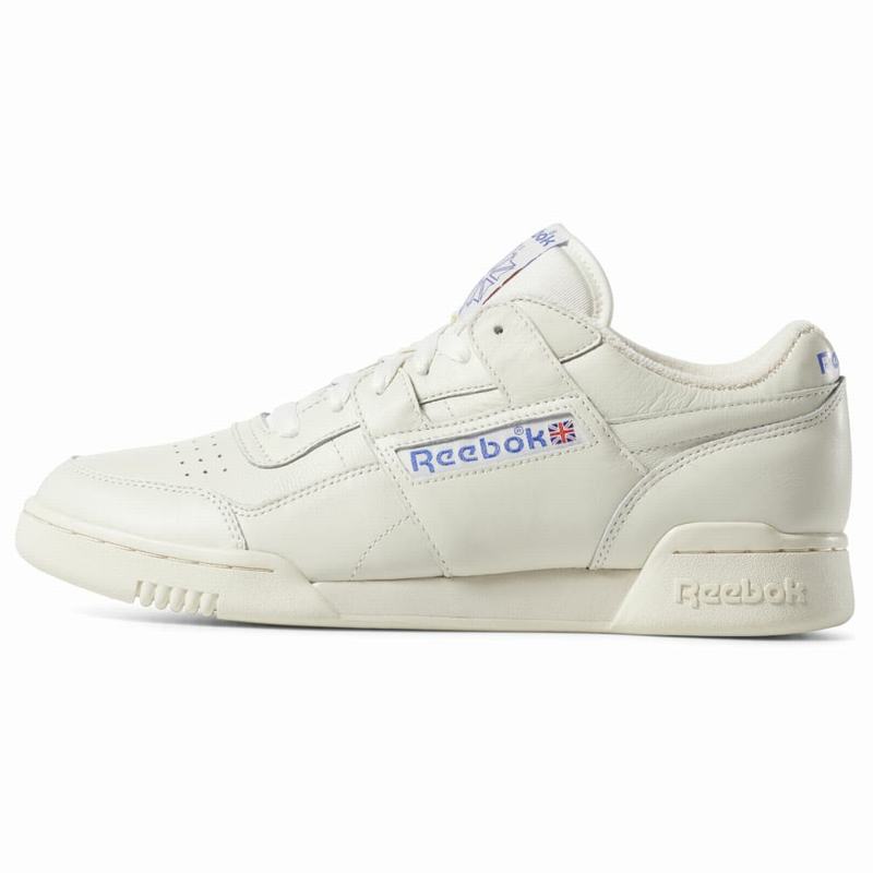 Tenisi Reebok Workout Plus 1987 Tv Barbati Albi Romania EC5501JY